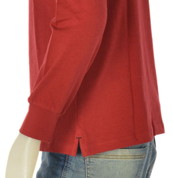 POLO UOMO COTONE PURO LOGO MANICA LUNGA  IL GRANCHIO ART. 51MGR47