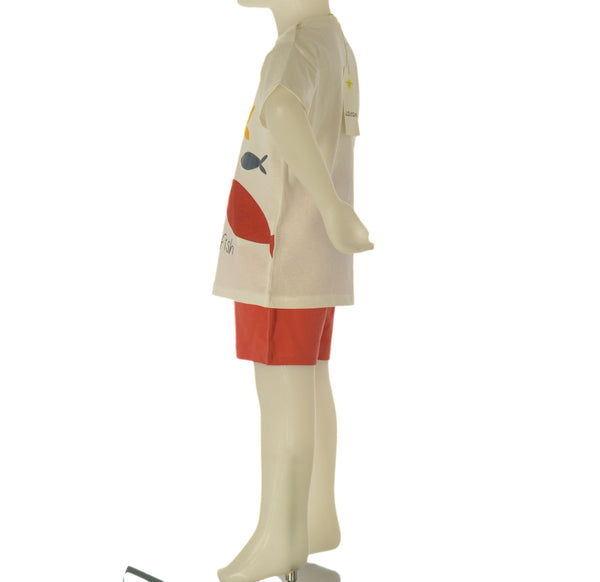 COMPLETO BAMBINO  COTONE ESTIVO LOSAN ART. LBBAP0602-25002