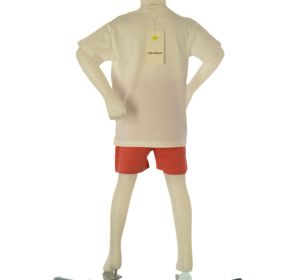 COMPLETO BAMBINO  COTONE ESTIVO LOSAN ART. LBBAP0602-25002