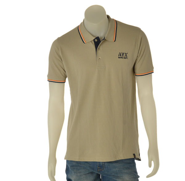 POLO UOMO AVIREX MANICA CORTA PIQUET COTONE ART. AX0633