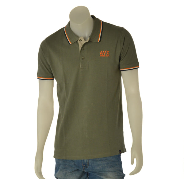 POLO UOMO AVIREX MANICA CORTA PIQUET COTONE ART. AX0633