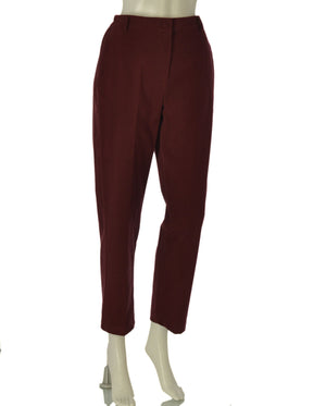 PANTALONI DONNA GRIFFAI VELLUTO ELASTICO BOTTONE CERNIERA PASSANTI ART. 5987