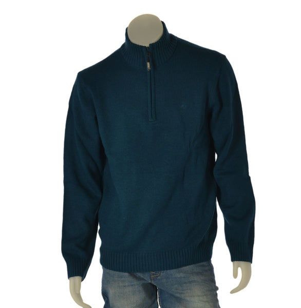 MAGLIONE UOMO BASILE COLLO ALTO MEZZA ZIP ART. BE0229