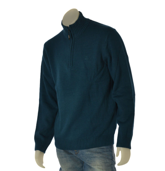 MAGLIONE UOMO BASILE COLLO ALTO MEZZA ZIP ART. BE0229
