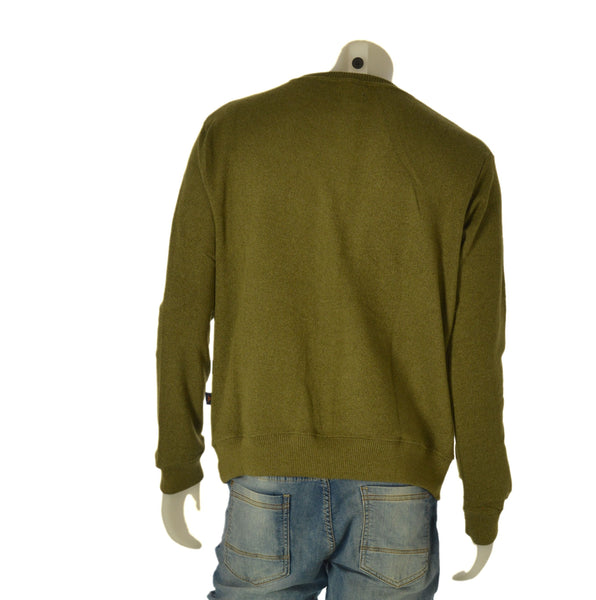 FELPA FLEECE UOMO AVIREX GIROCOLLO LOGO ART. AX0676