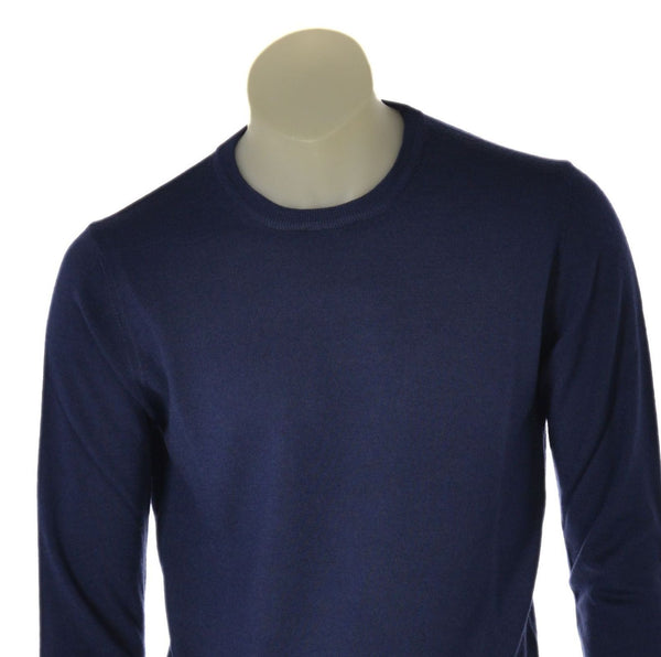 MAGLIONE UOMO  ENRICO COVERI GIROCOLLO MELANGE LANA BASICO ART. EC236W