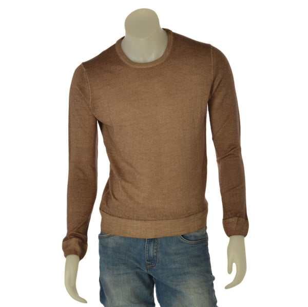 MAGLIONE UOMO  ENRICO COVERI GIROCOLLO MELANGE LANA BASICO ART. EC236W