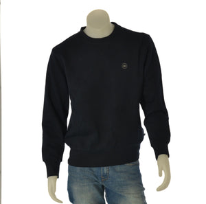 FELPA UOMO IL GRANCHIO FELPATA GIROCOLLO POLSINI LOGO ART. GR1029