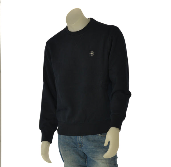 FELPA UOMO IL GRANCHIO FELPATA GIROCOLLO POLSINI LOGO ART. GR1029