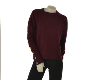 MAGLIONE DONNA GRIFFAI GIROCOLLO BOTTONI ART. 5674
