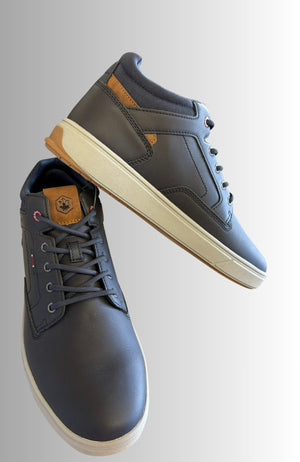 Scarpe LumberjackSNEARKES UOMO MATERIALE TECNICO ECOPELLE LACCI GOMMA ANTISCIVOLO ART MARVIN 102217656