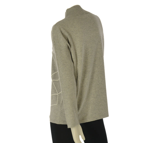 MAGLIONE DONNA RIVA TRICOT LUPETTO RICAMI ART. B315302