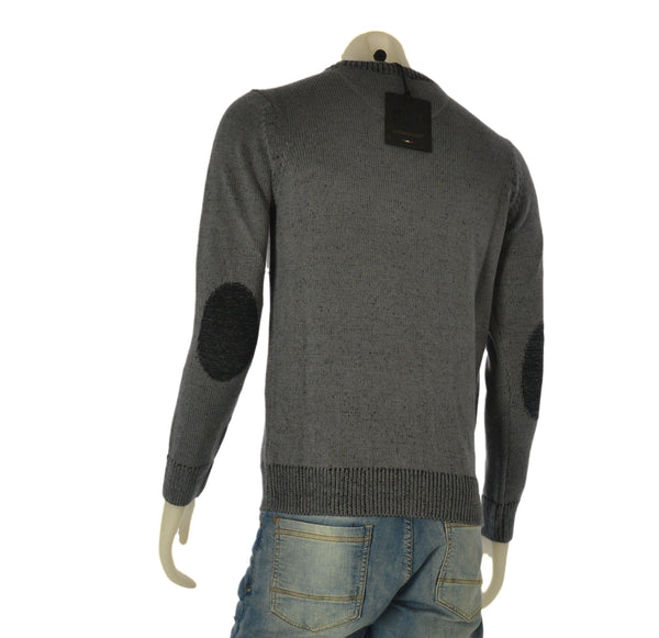 MAGLIONE UOMO CONSENSO GIROCOLLO TOPPE TASCHINO ART. 4357 225