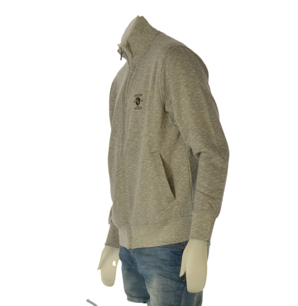 FELPA UOMO IL GRANCHIO FELPATA FULL ZIP TASCHE ART. 54FGR131