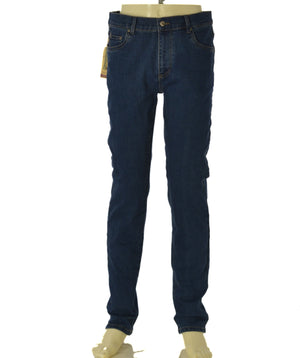 JEANS UOMO WAMPUM ZIP BOTTONE TASCHE TASCHINA STRETCH SCURO ART. 11704 1E87 SSW