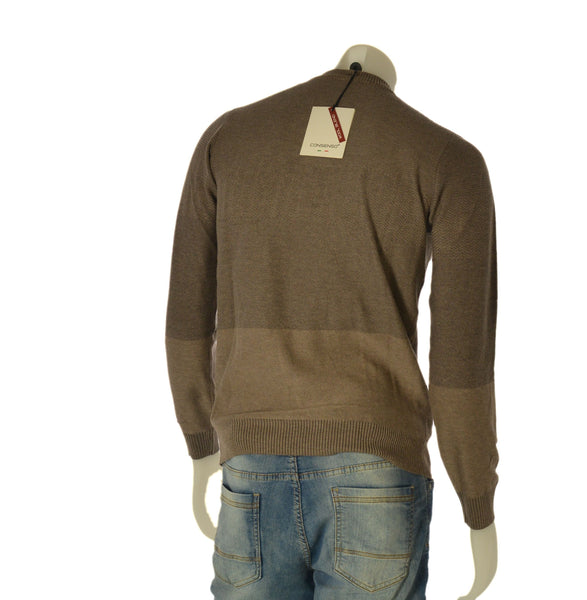 MAGLIONE UOMO CONSENSO PARICOLLO MAGLIA LAVORATA ART. 4127 225