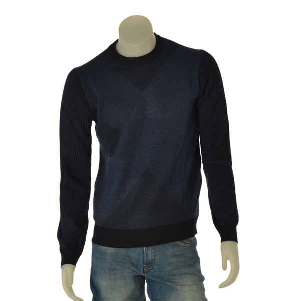 MAGLIONE UOMO CONSENSO PARICOLLO FANTASIA GEOMETRICA ART. 4131 225