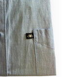 CAMICIA UOMO GRANCHIO VESTIBILITA REGOLARE PURO COTONE COLLO CON BOTTONCINI TASCHINO ART PONTE