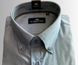 CAMICIA UOMO GRANCHIO VESTIBILITA REGOLARE PURO COTONE COLLO CON BOTTONCINI TASCHINO ART PONTE