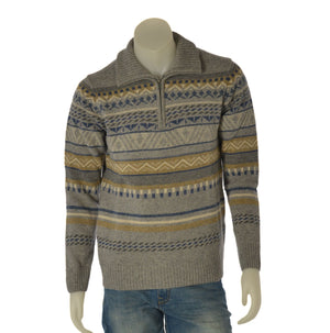 MAGLIONE UOMO RE DEL MARE CAMIONISTA ZIP LANA FANTASIA ART. 22.5732