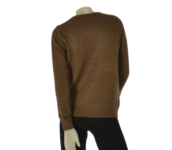 MAGLIONE DONNA GAIA B GIROCOLLO BASICO VISCOSA ELASTICIZZATO ART. 300