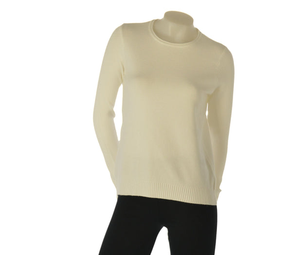 MAGLIONE DONNA GAIA B GIROCOLLO BASICO VISCOSA ELASTICIZZATO ART. 300