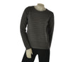 MAGLIONE DONNA GAIA B GIROCOLLO LUREX RIGHE VISCOSA ART. 331