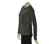 MAGLIONE DONNA GAIA B GIROCOLLO LUREX RIGHE VISCOSA ART. 331