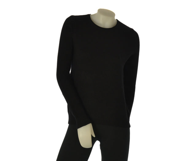 MAGLIONE DONNA GAIA B GIROCOLLO BASICO ELASTICIZZATO VISCOSA ART.300