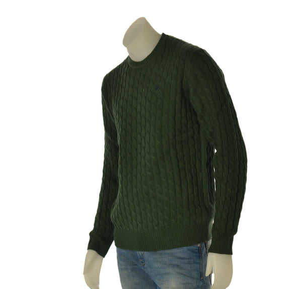 MAGLIONE UOMO BEVERLY HILLS POLO CLUB GIROCOLLOTRECCE ART. M431718