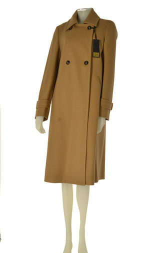 CAPPOTTO DONNA GRIFFAI LUNGO DOPPIO PETTO TASCHE ART. 6073