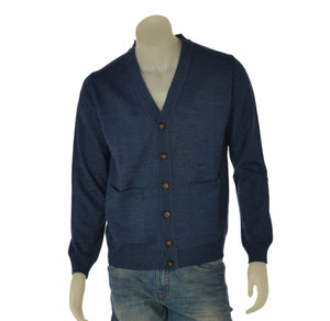 MAGLIONE UOMO ENRICO COVERI CARDIGAN BOTTONI TASCHE ART. EC042