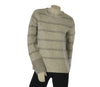 MAGLIONE DONNA GAIA B GIROCOLLO RIGHE  LUREX MICRO PAILLETTES ART. 315