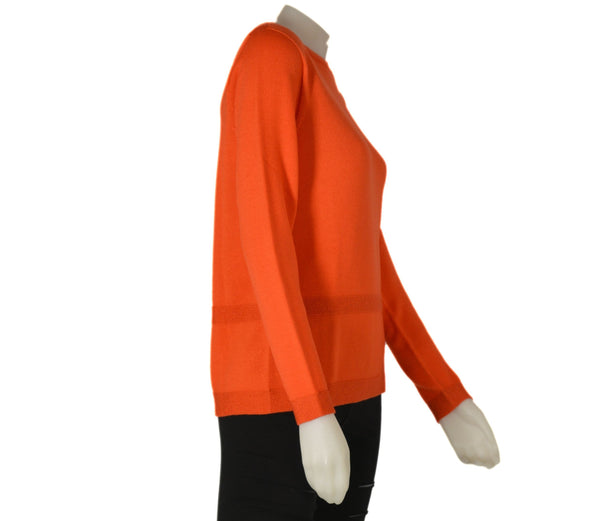 MAGLIONE DONNA LANA GIROCOLLO POLSINO LAVORAZIONE LUREX MARCA RIVA TRICOT ART. S915610
