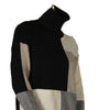 MAGLIONE DONNA DOLCEVITA QUADRI SPACCHI VISCOSA ART. 3083 MARCA GRIFFAI