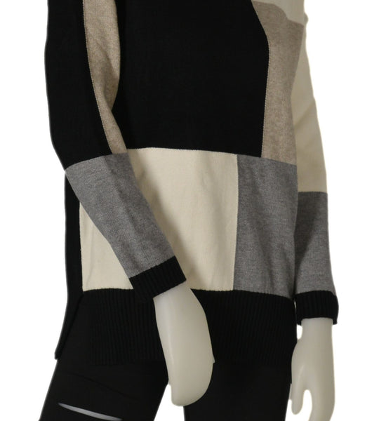 MAGLIONE DONNA DOLCEVITA QUADRI SPACCHI VISCOSA ART. 3083 MARCA GRIFFAI
