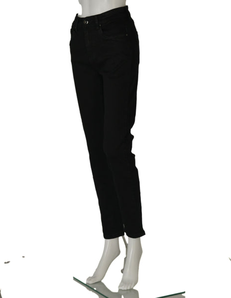 JEANS DONNA CINQUE TASCHE BOTTONE CERNIERA MARCA EMANUELA COSTA ART. EC 6628