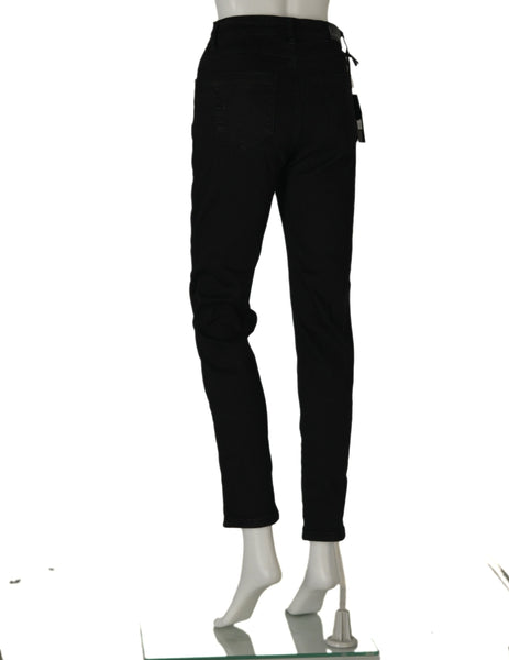 JEANS DONNA CINQUE TASCHE BOTTONE CERNIERA MARCA EMANUELA COSTA ART. EC 6628