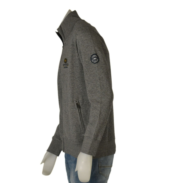 FELPA UOMO RAGAZZO ZIP TASCHE MARCA GRANCHIO ART. 34FGR138