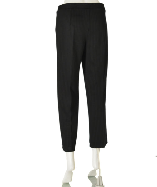 PANTALONI DONNA ELASTICO LARGO TRE QUARTI RIGATO MARCA EMANUELA COSTA ART. 35547-23