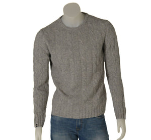 MAGLIONE UOMO RAGAZZO TRECCE GIROCOLLO MARCA GRANCHIO ART. GR1452