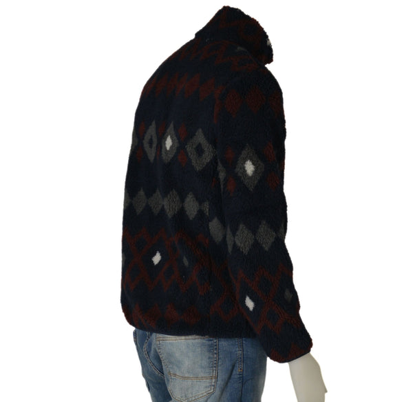 PILE ORSETTO UOMO RAGAZZO ROMBI ZIP TASCHE MARCA HENRY BARROWS ART. PU0198