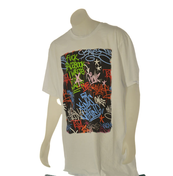 T-SHIRT UOMO RAGAZZO GIROCOLLO STAMPA MARCA BL.28 ART. 38304