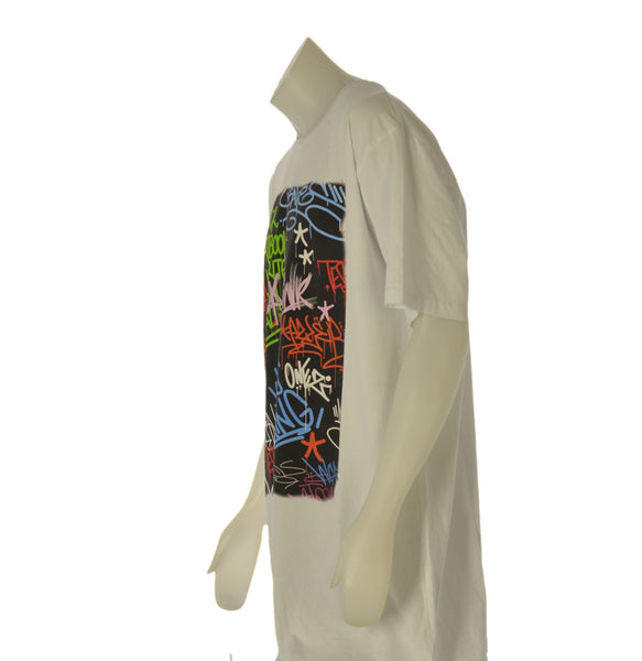 T-SHIRT UOMO RAGAZZO GIROCOLLO STAMPA MARCA BL.28 ART. 38304