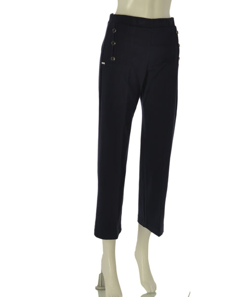 PANTALONE DONNA RAGAZZA JERSEY ELASTICO MARCA EMANUELA COSTA ART. 35586