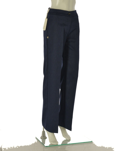 PANTALONE DONNA RAGAZZA PALAZZO TASCHE MARCA EMANUELA COSTA ART. 35604