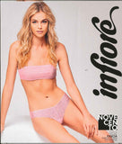 COMPLETO INTIMO DONNA PIZZO ELASTICIZZATO REGGISENO FASCIA BRASILIANO INFIORE ART. 2326