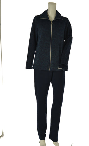 TUTA DONNA RAGAZZA TAGLIE OVER FELPA FANTASIA PANTALONI ELASTICO FELPATA MARCA CAMPAGNOLO ART. 8Q79467C