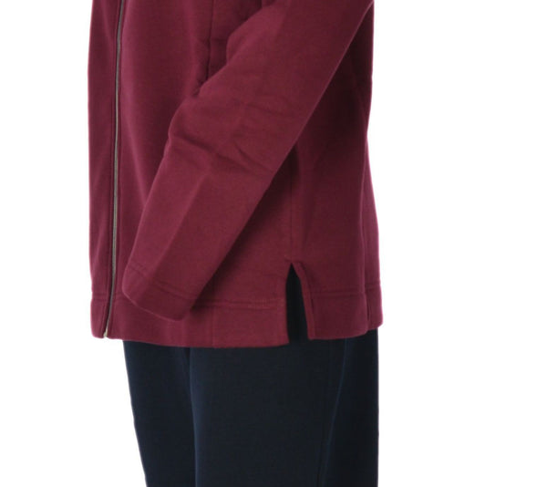 TUTA DONNA RAGAZZA FELPATA FELPA ZIP PANTALONE ELASTICO MARCA CAMPAGNOLO ART. 8Q76458