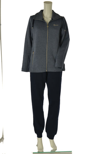 TUTA DONNA RAGAZZA FELPATA FELPA PANTALONI MARCA CAMPAGNOLO ART. 8Q76459